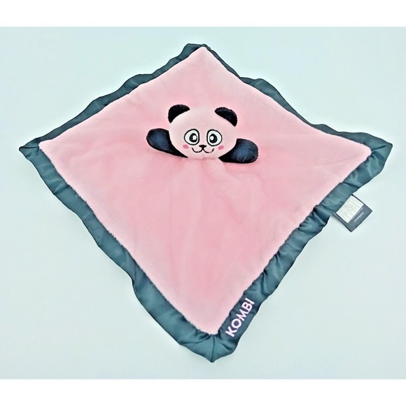 Cozy Casual Other - Kombi Cozy Animal Snugglers Security Baby Blanket Pink‎ Panda Plush Lovey